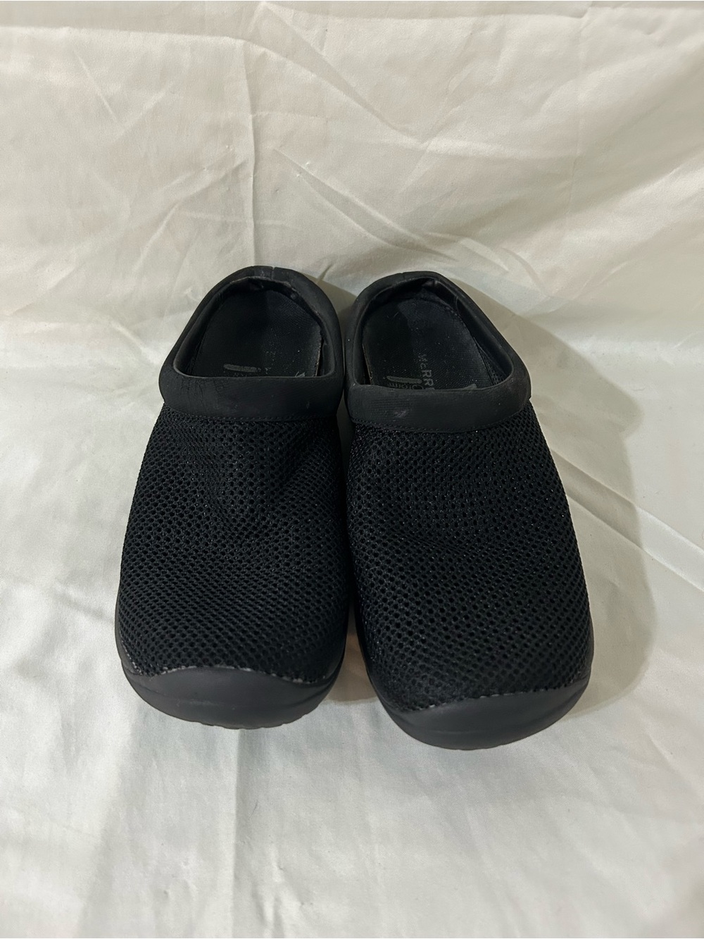 Merrell Encore Breeze 2 Black Mesh Slip-On Clogs Size 8.5
